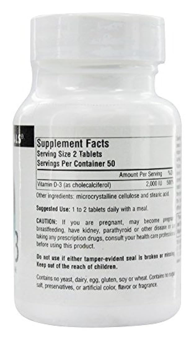 Vitamina D 1000 iu source naturals