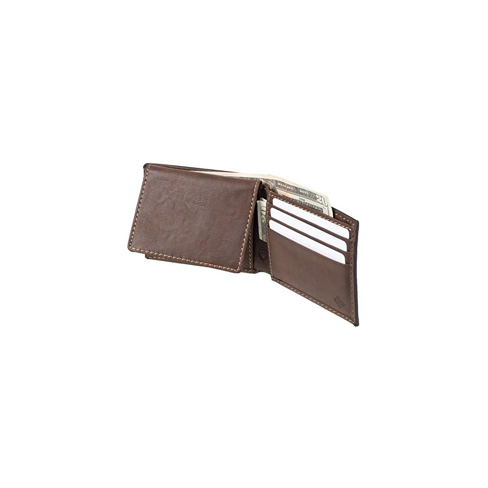 Billetera Columbia RFID para hombre.