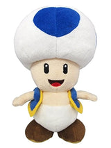 Little Buddy Super Mario All Star Peluche de sapo azul