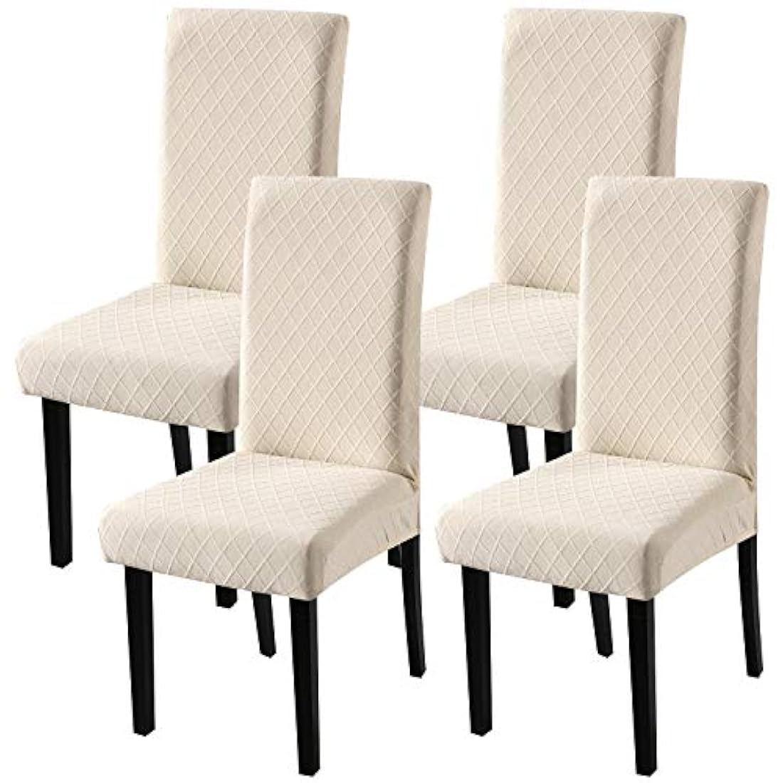 Paquete de 4 fundas protectoras para sillas de comedor
