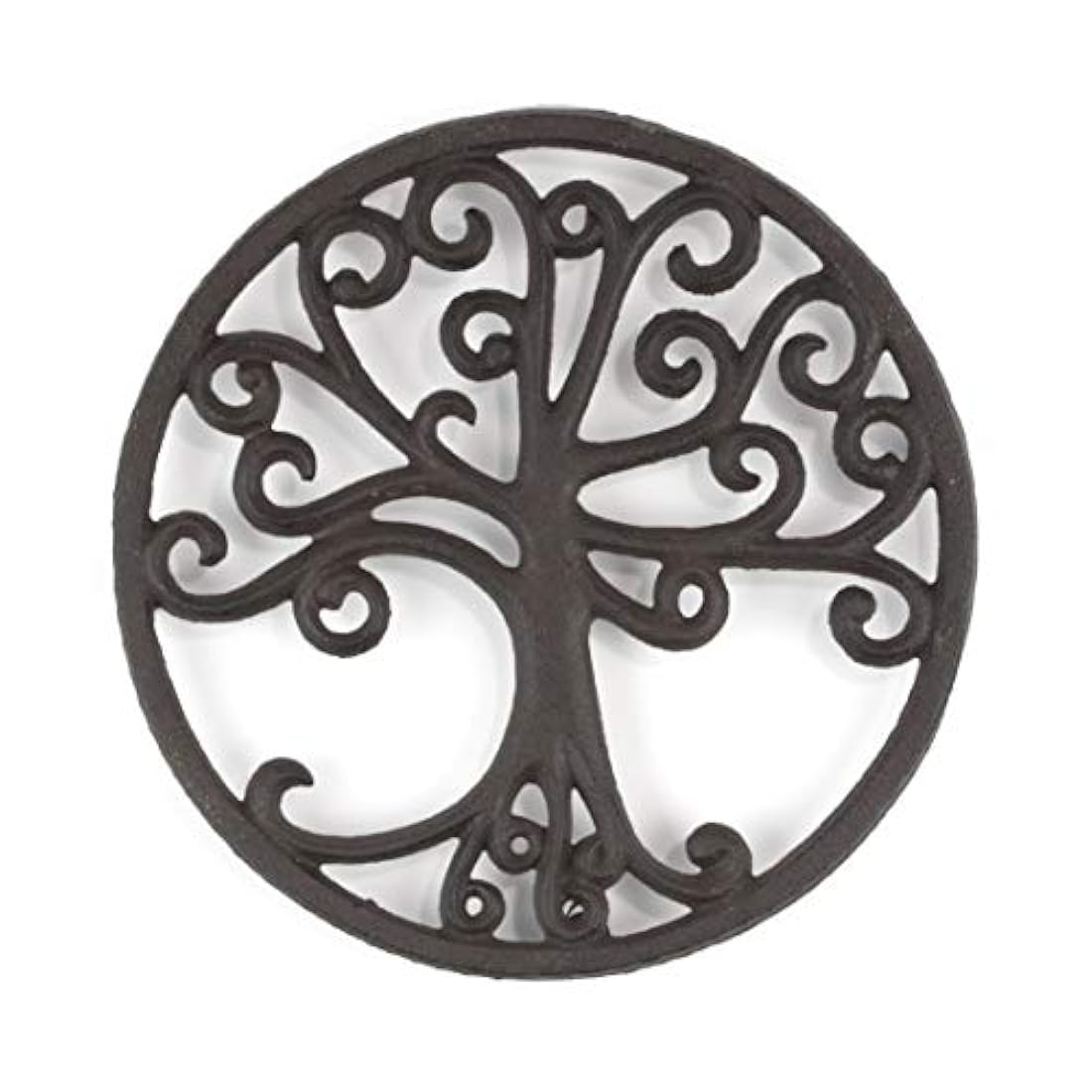Base para platos calientes, diseño del árbol de la vida