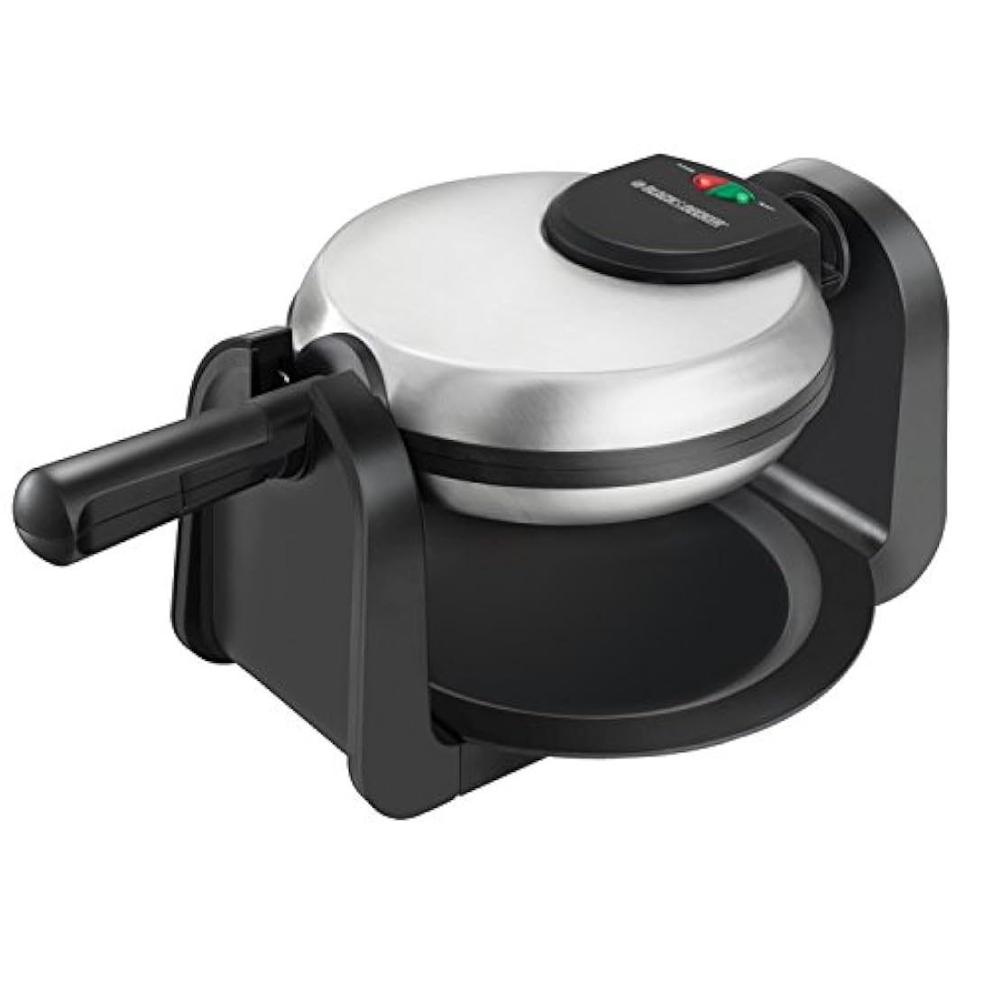 máquina para hacer waffles, plateada