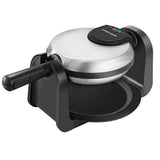 máquina para hacer waffles, plateada