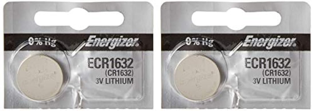Batería de litio Energizer CR1632 3 V (2 baterías por pack)