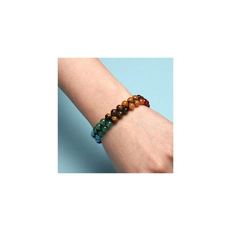 Pulseras y tobilleras de cuentas de chakras