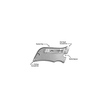 Cuchillo multiherramienta con cuchilla de afeitar y abridor
