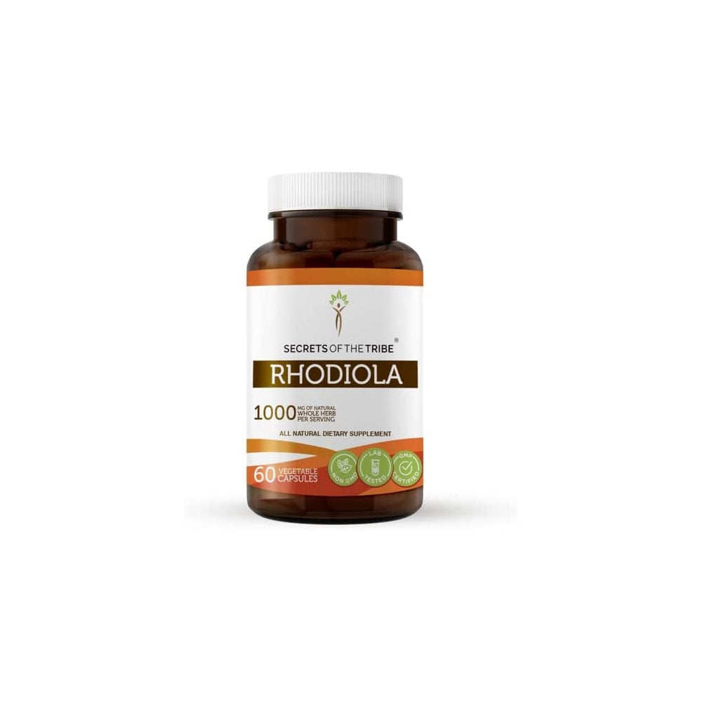 Suplemento Rhodiola 60 cápsulas  vegetales y raíz seca