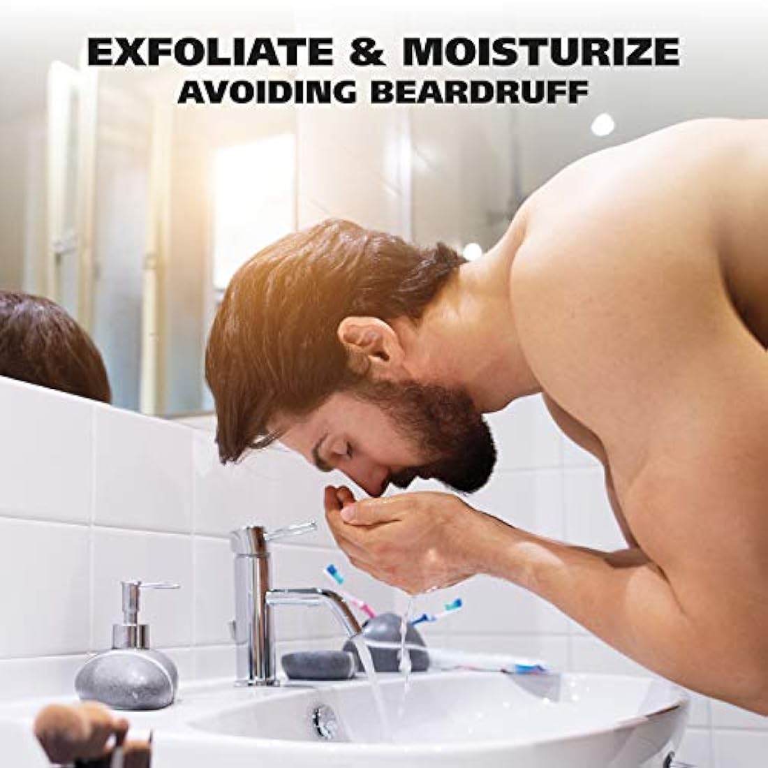WAHL - Limpiador para barba y rostro con aceites esenciales