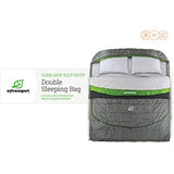 SylvanSport Saco de dormir con capa de nube, capas acolchadas adaptables que proporcionan comodidad y calidez en invierno y verano