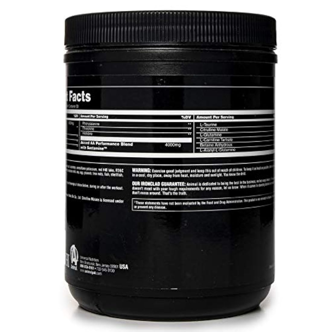 Universal Nutrition Aminoácidos  exprimidos