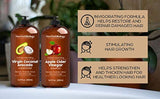 Champú y acondicionador con aceite de aguacate