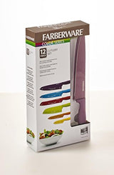 Juego de 12 cuchillos de resina, Farberware -