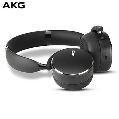 Auriculares plegable en la oreja Inalámbrico, Negro, Negro