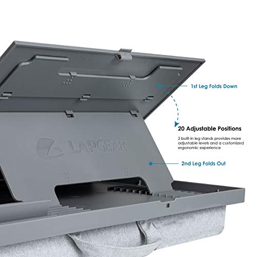 Soporte para portátil con 20 ángulos ajustables LapGear