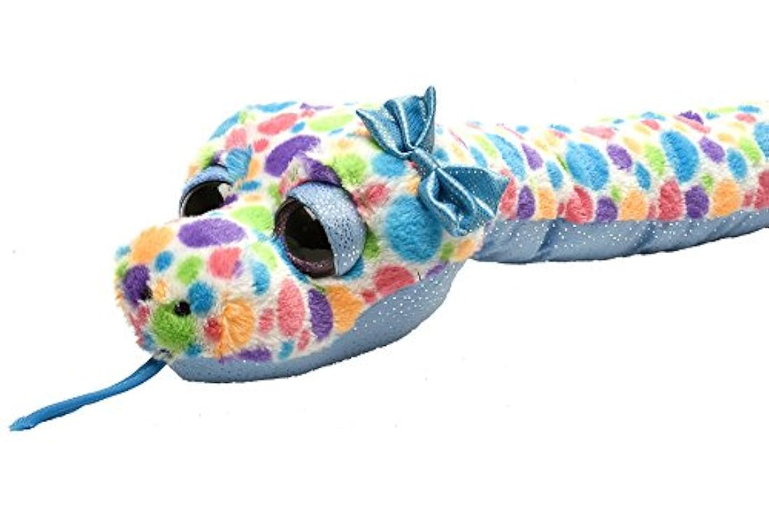 lunares de serpiente de peluche
