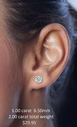 Aretes de oro y plata esterlina 14k