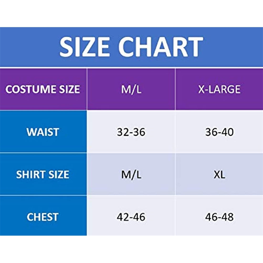 Disfraces - Traje de terciopelo para adultos con sombrero