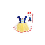 Disfraz de princesa Blancanieves para niñas 12 - 18 meses