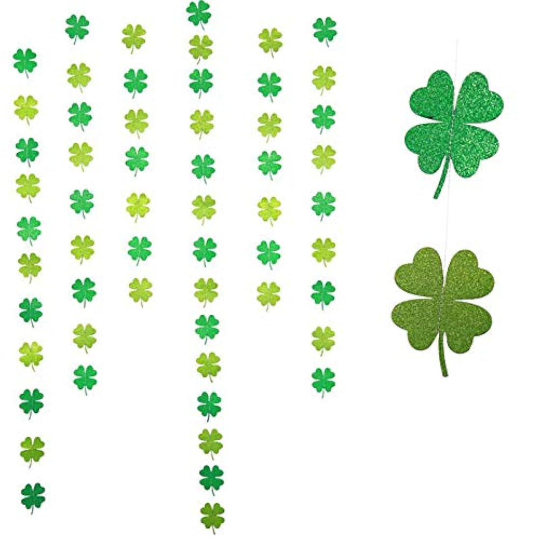 Guirnaldas del día de San Patricio, trébol