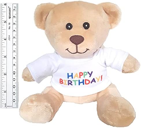 Teddy Bear 6 Super Cute, Camiseta Feliz Cumpleaños