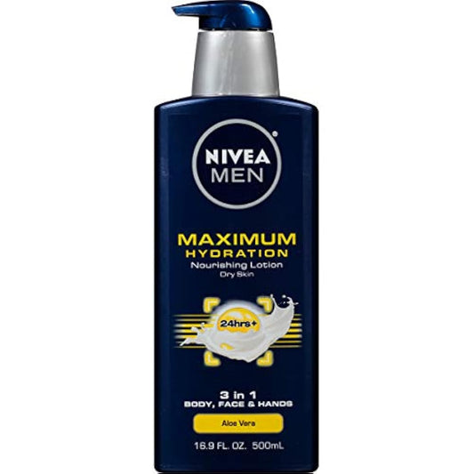 Loción de máxima hidratación nutritiva de Nivea For Men