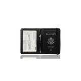 Porta Documentos y Tarjetas  de cuero para pasaporte