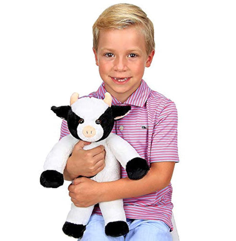 Peluche de vaca, 15 pulgadas