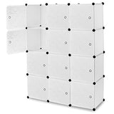 Almacenador apilable 12 cubos de almacenamiento