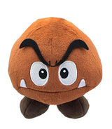 Peluche de Goomba-Super Mario, marrón, 5.0in, JAPAX