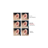 Aretes redondos de oro de 14 quilates con perlas