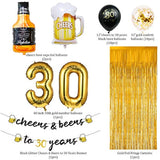 Kits de Decoración de 30 cumpleaños/83 piezas.Cefanty_Direct