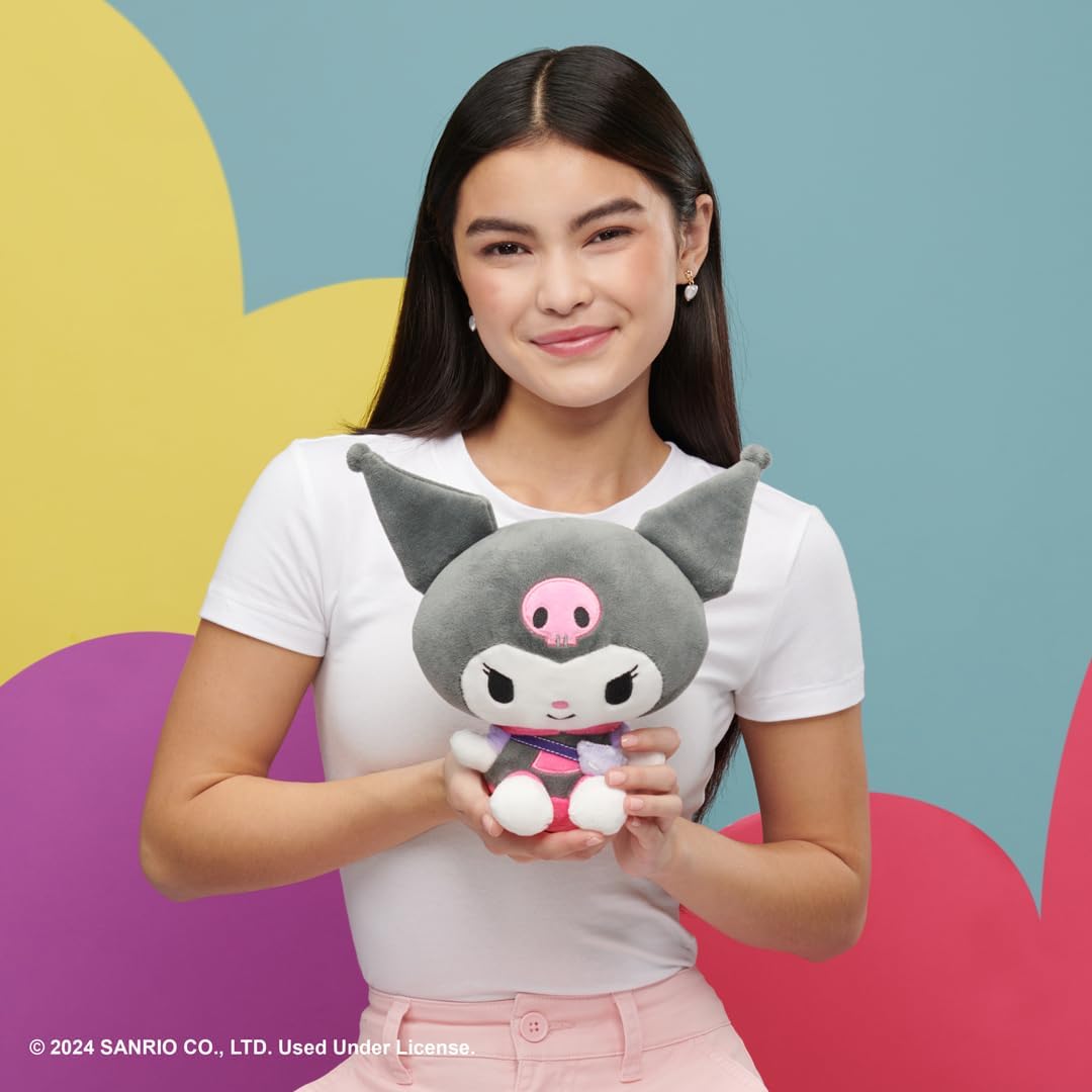 Muñeco de peluche Kuromi - Sanrio - Moda con capucha - Serie 1