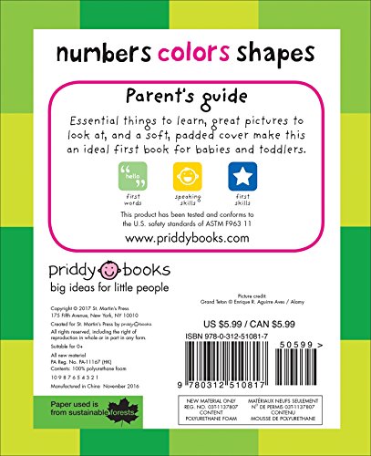Libro Números Colores Formas