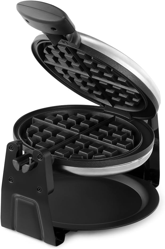 Waflera Holstein Housewares, Antiadherente, 7 pulgadas, Modelo RR-01