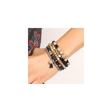 Pulseras y tobilleras con mezcla de cuentas apilables