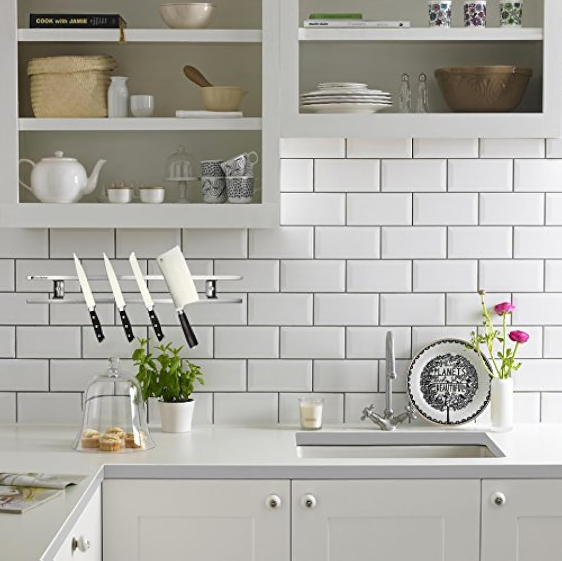 ECO KITCHEN - Soporte magnético para cuchillos de cocina