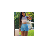 Shorts cortos para yoga de mujer talla S