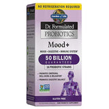 Probióticos y suplementos para el humor Garden of Life. Suplementos Mood+ marca Dr. Formulated para mejorar la salud digestiva y estomacal, almacenables a temperatura ambiente (60 cápsulas)