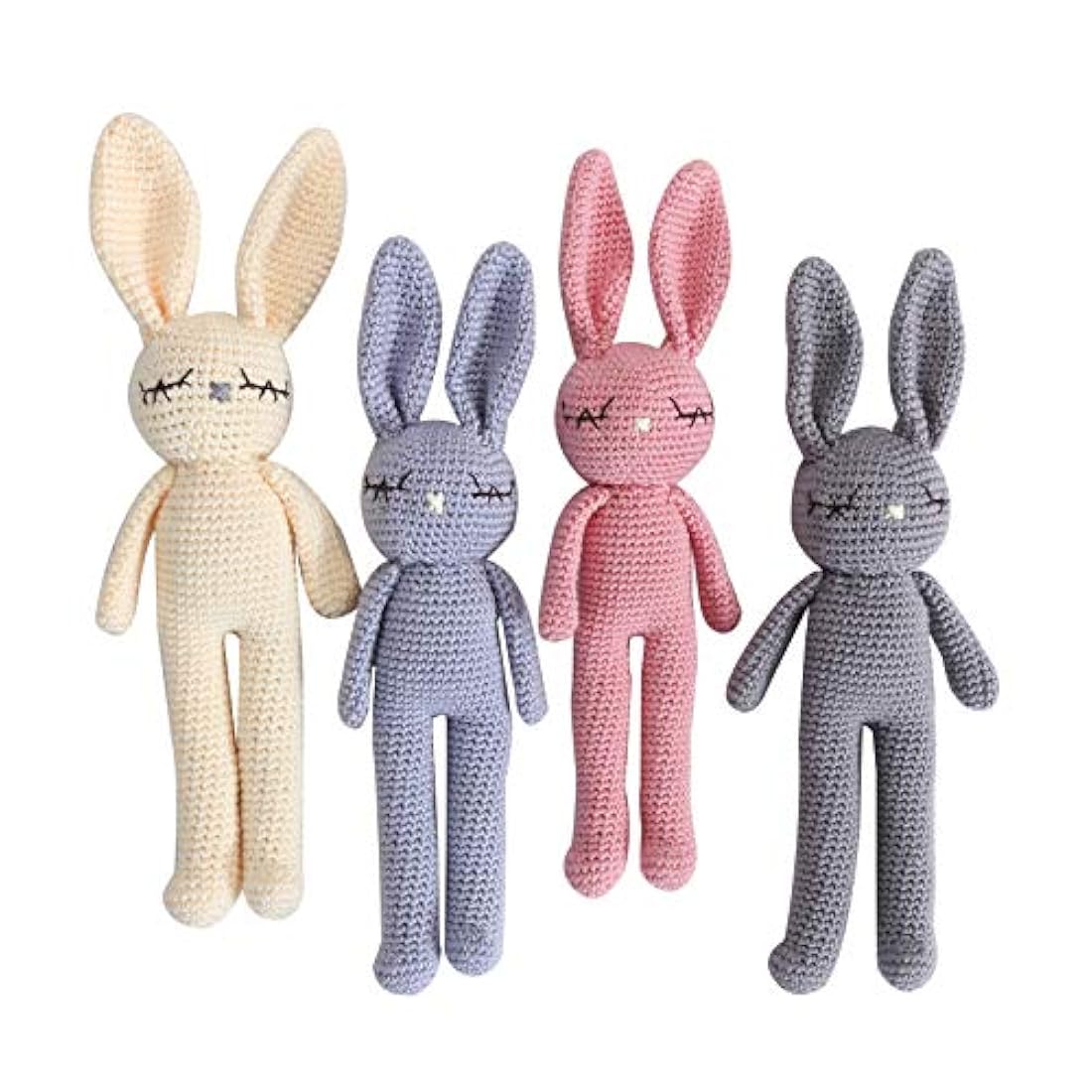 Peluche de conejo de peluche para bebé recién nacido