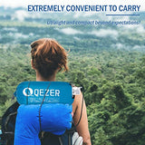 QEZER Saco de dormir ultraligero de plumón para adultos