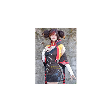 Disfraz  Keqing y Amber de Genshin Impact talla S