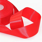 M-W 1 – 1/2 de ancho rojo cinta de satén 50 yards sólida