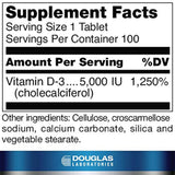 Vitamina D  100 tabletas
