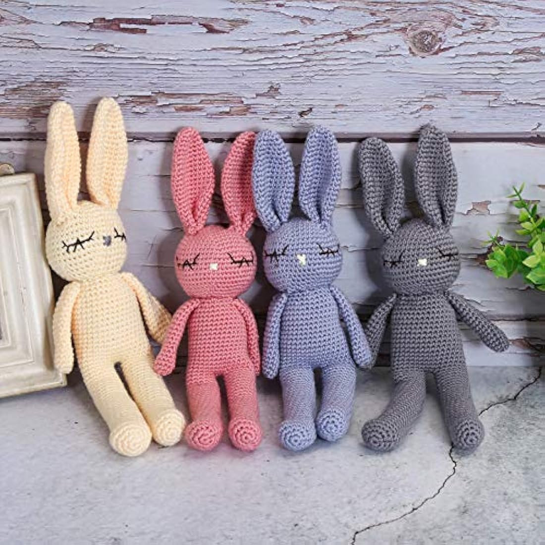 Peluche de conejo de peluche para bebé recién nacido