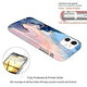 Carcasa para iPhone 11, diseño de cubos de degradado brillante