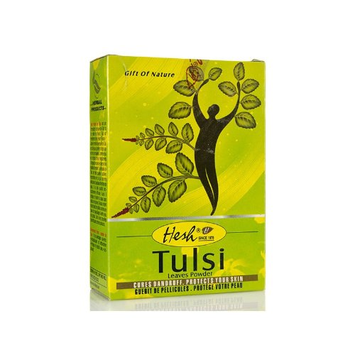 Polvo de hierbas Tulsi 100% natural Hesh Pharma 100g (2 pack)