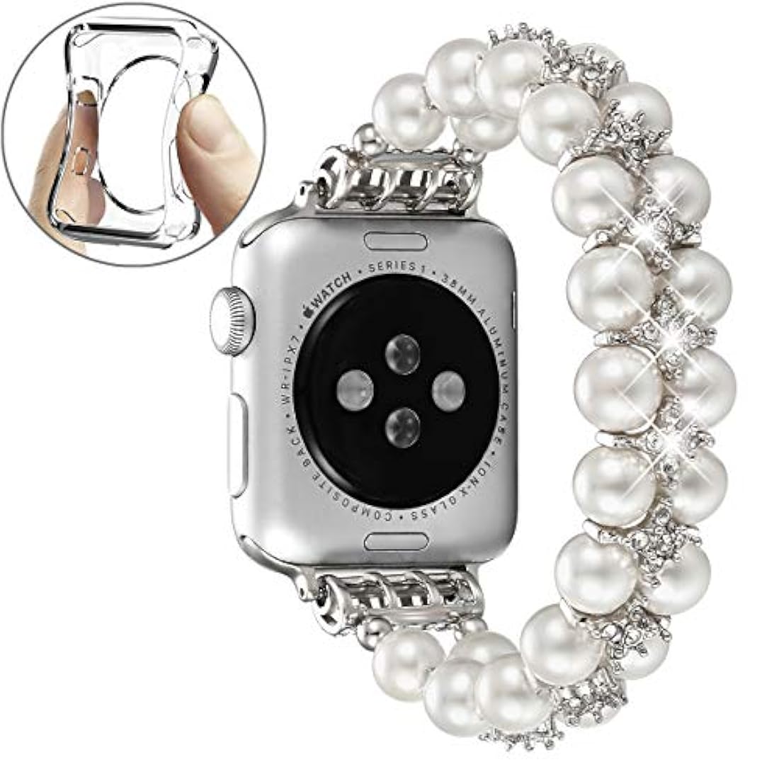 pulsera de joyería compatible con Iwatch Series 5/4/3/2/1