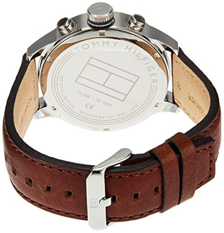 Reloj deportivo de dos tonos de hombre de acero inoxidable
