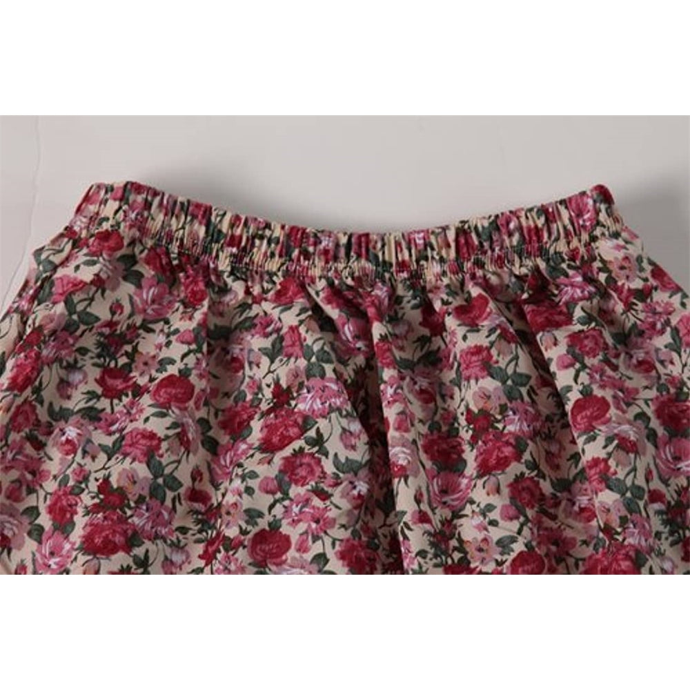 Disfraces Falda de traje campesino de Calico Pioneer