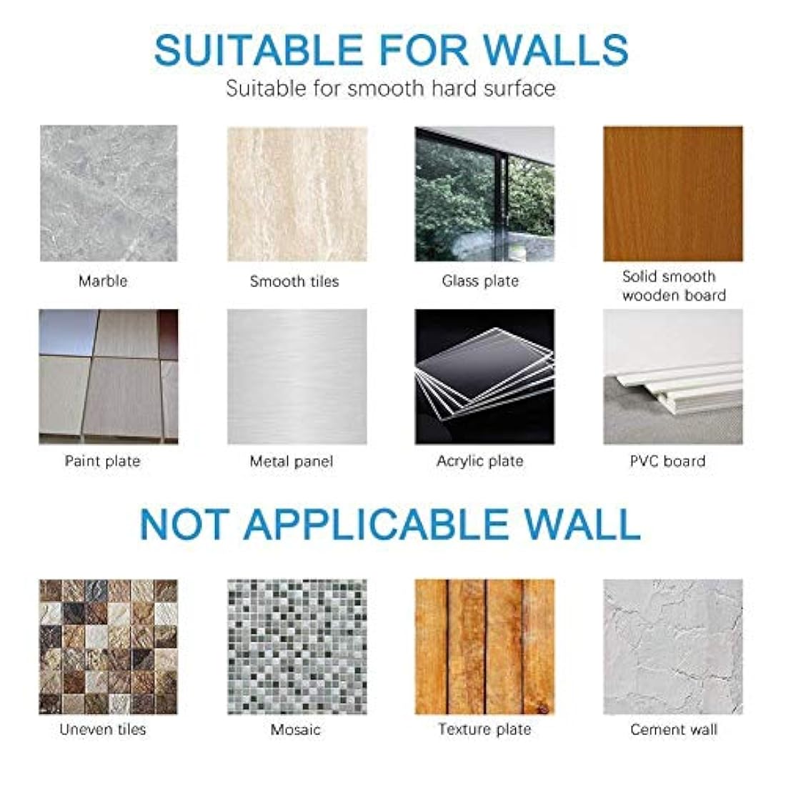 ganchos de pared de acero inoxidable  Jutoe